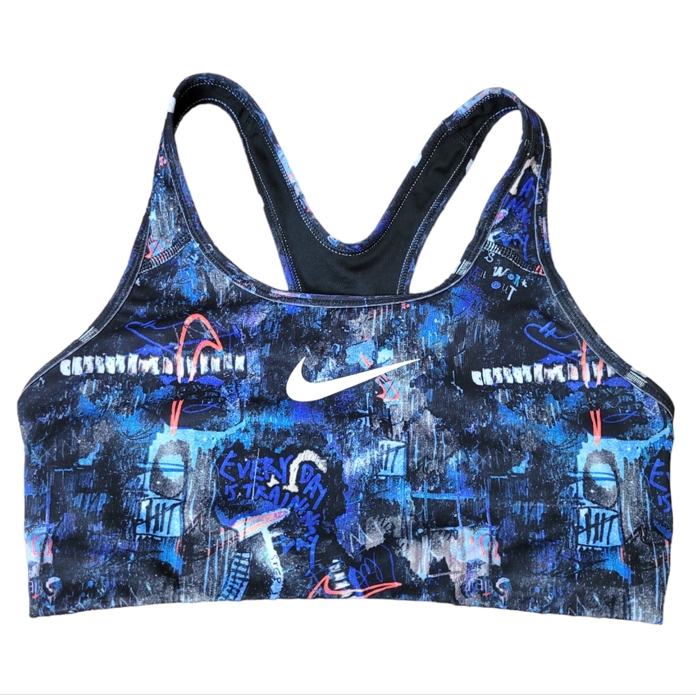 Nike Dri Fit Graffiti Sports Bra